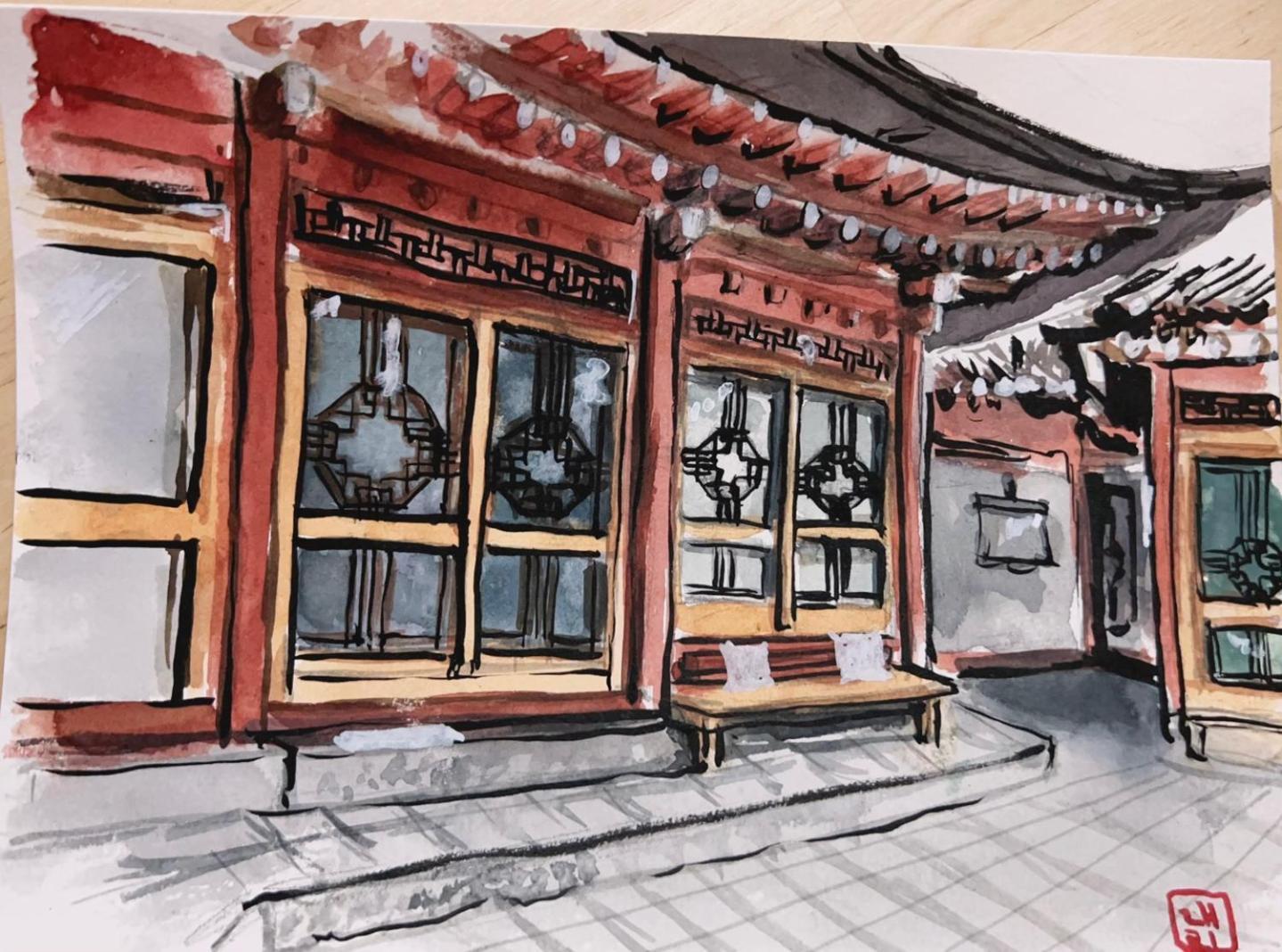 Hanok Guesthouse Suni Seul Exterior foto